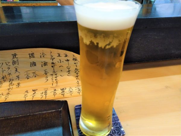 馳走 飯田 生ビール